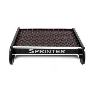 Polita pentru bord (Negru cu cusatura rosie) Mercedes Sprinter W907/W910 2018- foto 2