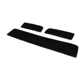 Covorase textile Premium pe praguri (3 buc, negre) Volkswagen Crafter 2006-2016 foto 2