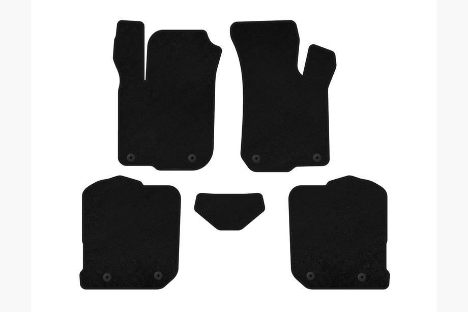 Audi A3 1996-2003 Covorase textile Premium (HB, Negru) Image