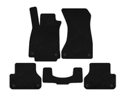 Audi A5 2016-2025 Covorase textile Premium V1 (Sedan, negre) foto 1