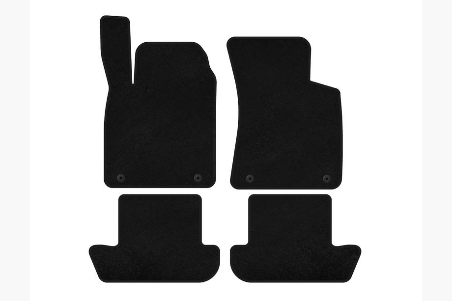 Audi TT 1998-2006 Covorase textile Premium (Coupe, Negru) Image