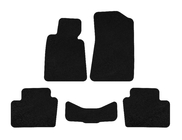 BMW Seria 3 E30 1982–1994 Covorase textile Premium (SD, Negru) foto 2