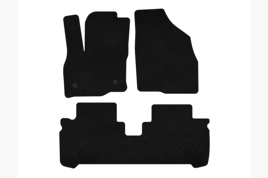 Chevrolet Bolt 2016-2023 Covorase textile Premium (Negru) Image