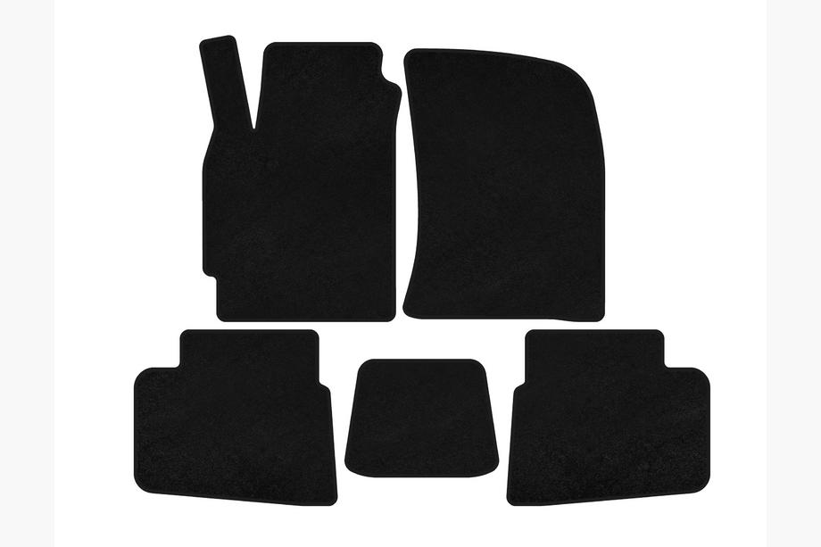 Chevrolet Evanda 2000-2006 Covorase textile Premium (Negru) Image