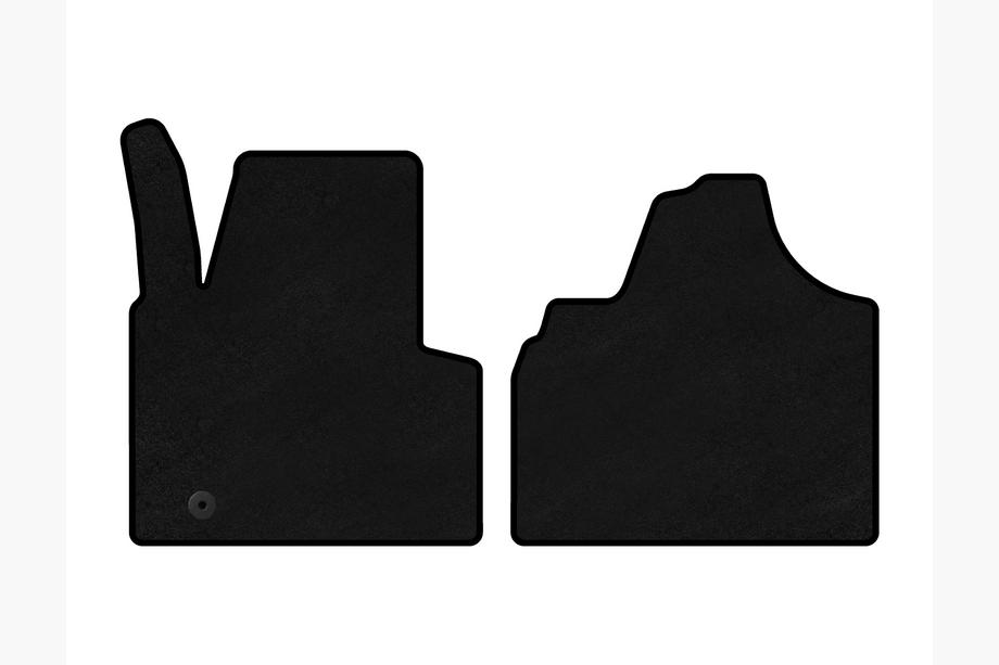 Citroen Jumpy 2007–2017 Covorase textile Premium (Negru) Image