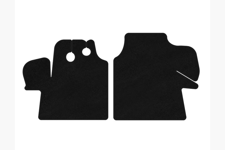 Fiat Ducato 1995-2006 Covorase textile Premium (2002-2006, Negru) Image