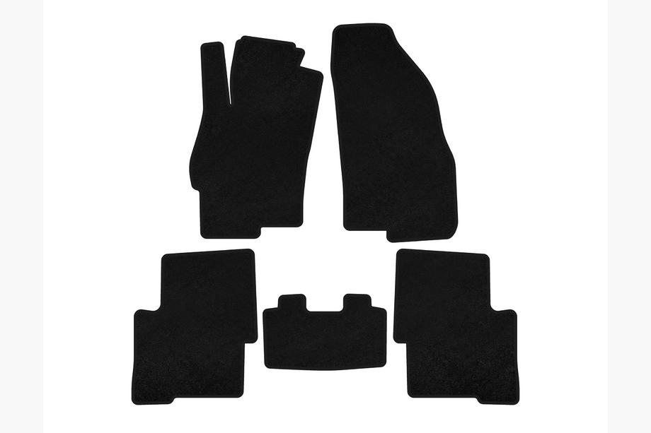 Fiat Linea 2006-2018 Covorase textile Premium (SD, Negru) Image