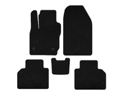 Ford Courier 2014-2023 Covorase textile Premium (Negru) foto 2