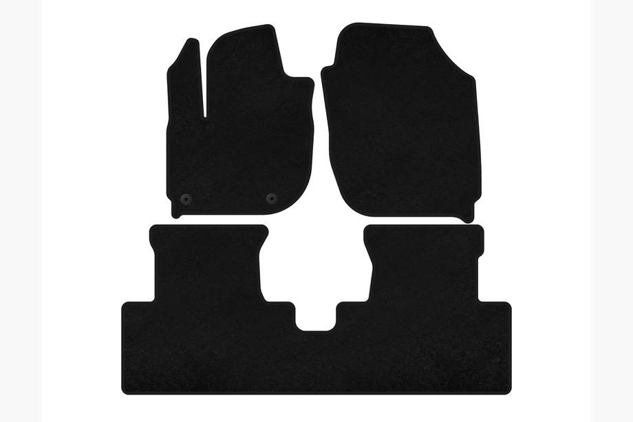 Honda X-NV/Ciimo X-NV 2019- Covorase textile Premium (Electric, Negru) Image