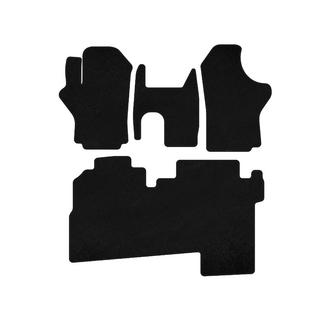 Covorase textile Premium (2004-2007, 2 randuri, 8 locuri, Negru) Hyundai H200, H1, Starex 1998-2007 foto 1