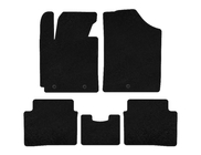 Hyundai Veloster 2011-2017 Covorase textile Premium (negre) foto 2