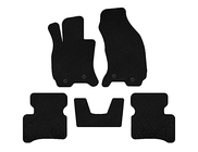 Jaguar X-Type 2001-2009 Covorase textile Premium (SD, Pedala acceleratie pe podea, Negru) foto 1