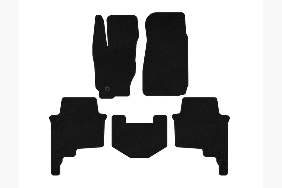 Jeep Commander 2005-2010 Covorase textile Premium (negre) Image