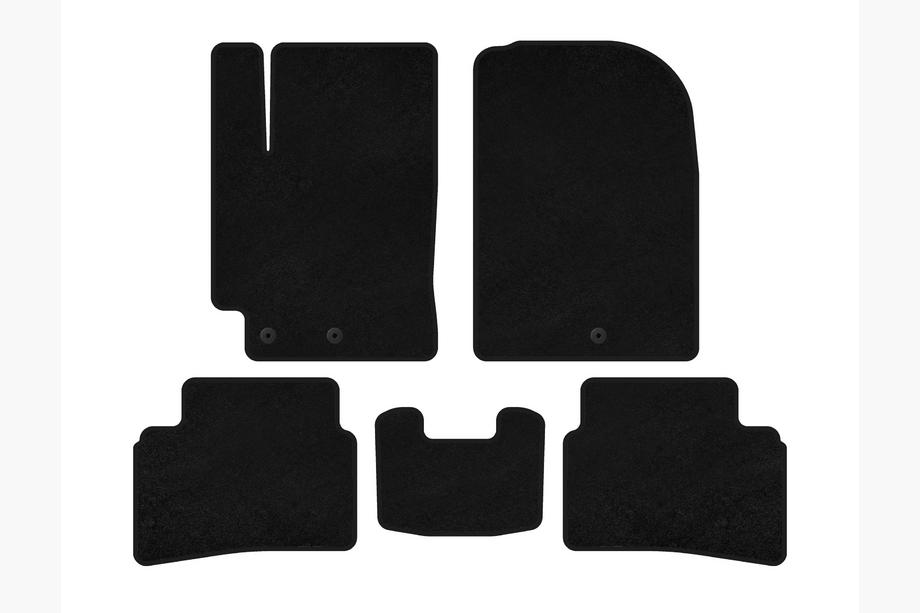 Kia Stonic 2017- Covorase textile Premium (2019+, Negru) Image