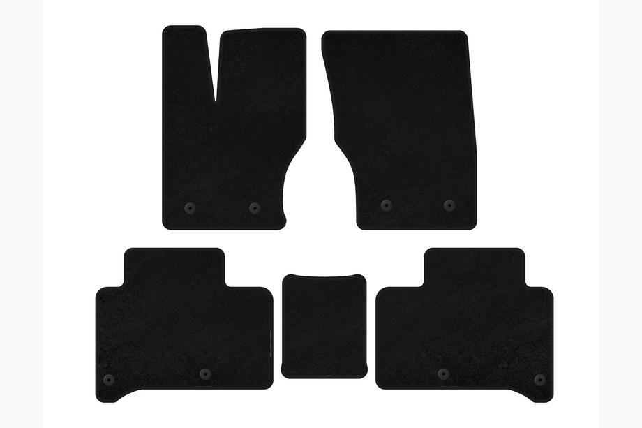Range Rover Sport 2014-2022 Covorase textile Premium (2013-2017, Negru) Image