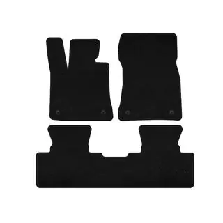 Covorase textile Premium (Negru)