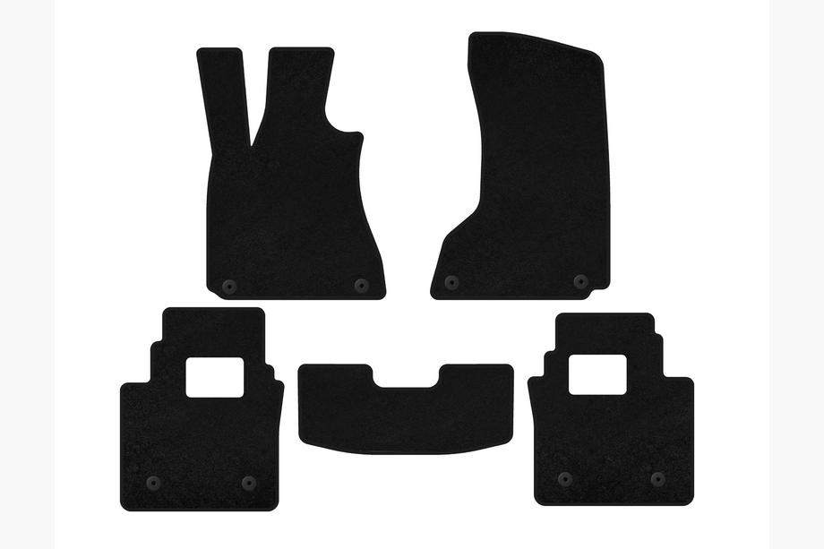 Maserati Quattroporte 2013-2023 Covorase textile Premium (SD, Negru) Image