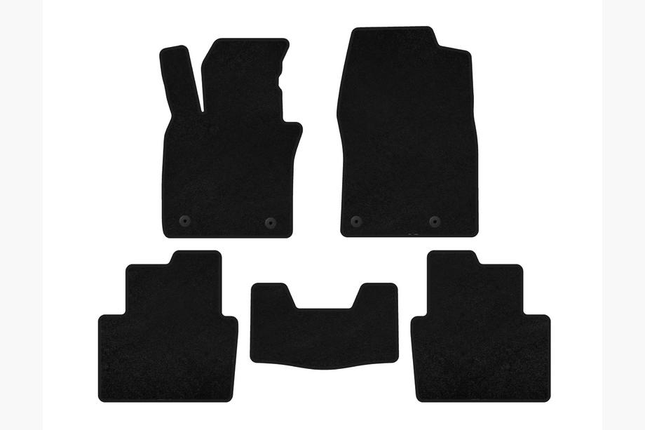 Mazda CX-30 2019- Covorase textile Premium (Negru) Image