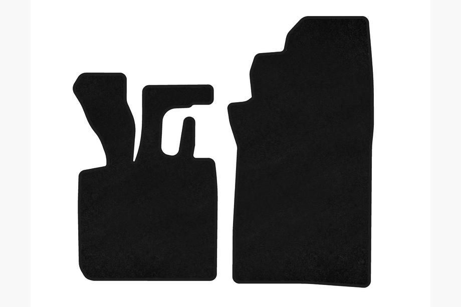 Smart 1998-2007 Covorase textile Premium (1998-2003 Cabriolet, Negru) Image