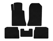Mercedes E-class W124 1984–1997 Covorase textile Premium (SD, Negru) foto 1