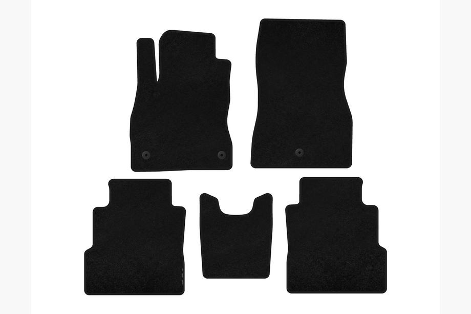 Nissan Kicks 2016- Covorase textile Premium (Negru) Image