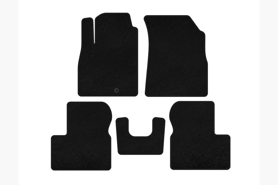 Nissan Micra K13 2011-2016 Covorase textile Premium (negre) Image