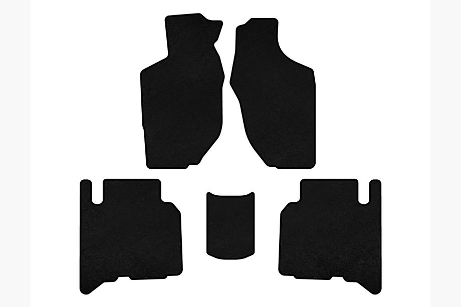 Opel Frontera 1998-2003 Covorase textile Premium (5 usi, Negru) Foto 1