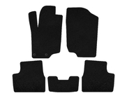 Peugeot 207 2006–2014 Covorase textile Premium (HB, 5 usi, Negru) foto 1