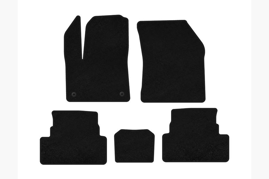 Peugeot 3008 2016-2023 Covorase textile Premium (2016-2020, Negru) Image