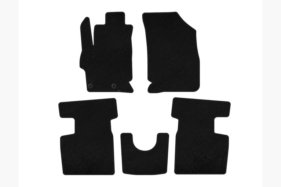 Peugeot 301 2012- Covorase textile Premium (2017+, SD, Negru) Image