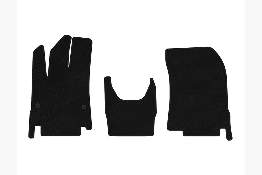 Peugeot Partner/Rifter 2019- Covorase textile Premium (negre) Image