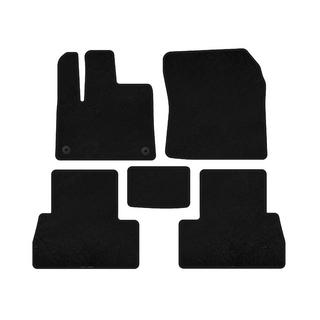 Covorase textile Premium (Ampatament lung, Negru) Peugeot Partner/Rifter 2019- foto 1