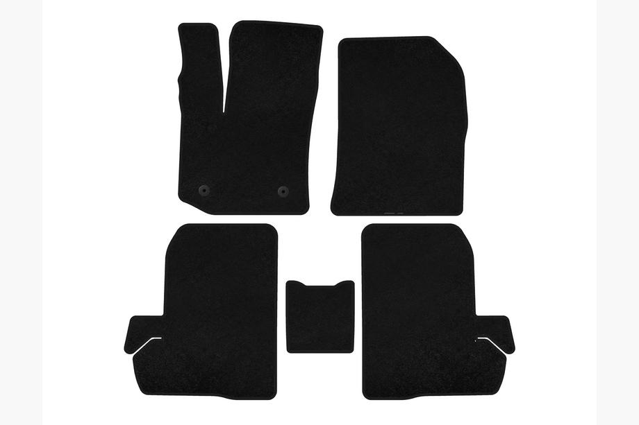 Renault Dokker 2013-2022 Covorase textile Premium (Negru) Image