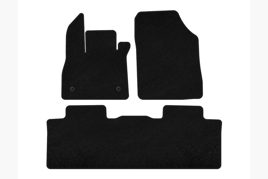 Renault Espace 2014- Covorase textile Premium (5 locuri, Negru) Image