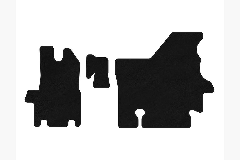 Renault Master 1998-2010 Covorase textile Premium (1998-2003, negre) Image