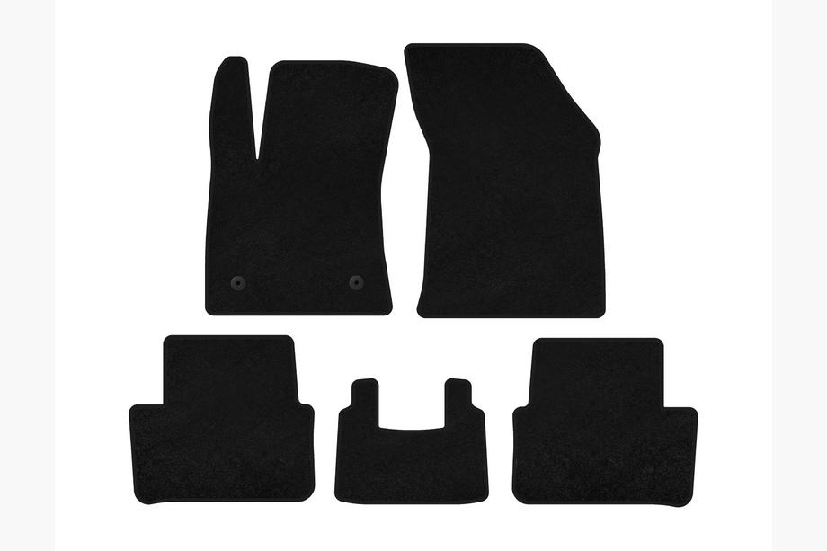 Renault Megane IV 2016-2025 Covorase textile Premium (2016-2020, SW, Negru) Foto 1