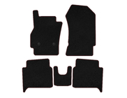 Renault Zoe 2012-2019 Covorase textile Premium (HB, Negru) foto 1