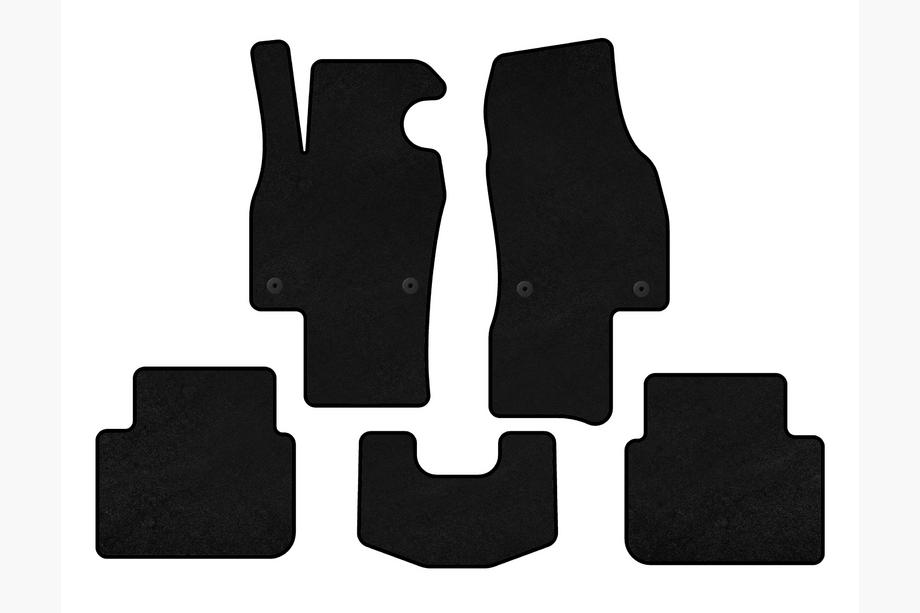 Skoda Scala 2018- Covorase textile Premium (HB, Negru) Image