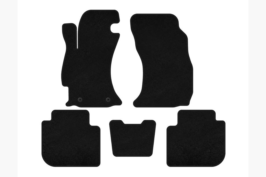 Subaru Forester 2013-2018 Covorase textile Premium (2013-2017, Negru) Foto 1