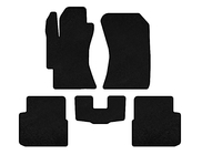 Subaru Impreza 2007-2011 Covorase textile Premium (HB, Negru) foto 1