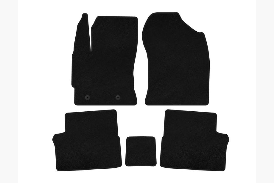 Toyota Auris 2012-2018 Covorase textile Premium (negre) Image