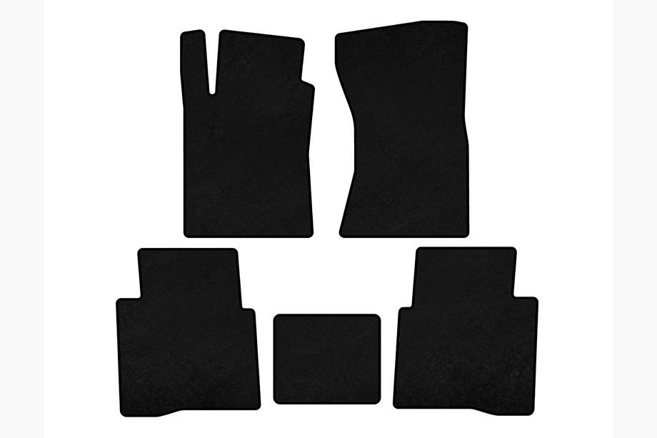 Toyota Fortuner 2006-2015 Covorase textile Premium (Negru) Foto 1