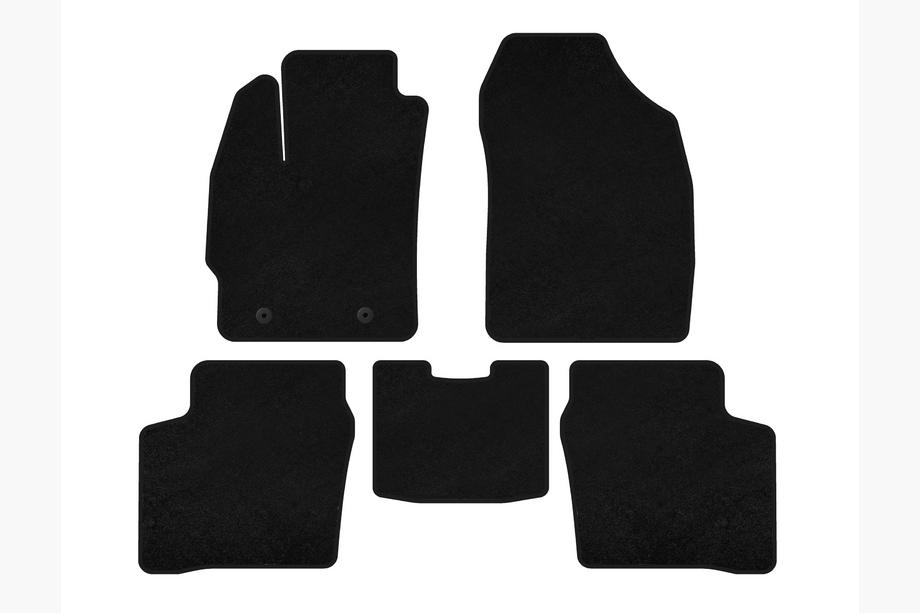 Toyota Prius 2003-2009 Covorase textile Premium (LB, Negru) Image