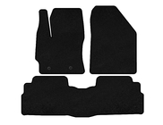 Toyota Verso 2009–2018 Covorase Textile Premium (2 Randuri, 7 Locuri, Negru) foto 1