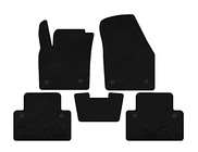 Volvo C30 2006-2012 Covorase textile Premium (HB, 3 usi, Negru) foto 1