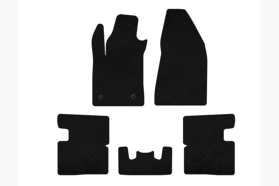 Alfa Romeo Giulietta 2010-2020 Covorase textile Premium (Negru) Foto 2