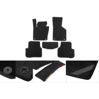 Covorase textile Classic (3 randuri, negre) Ford Galaxy 1995-2006 foto 1