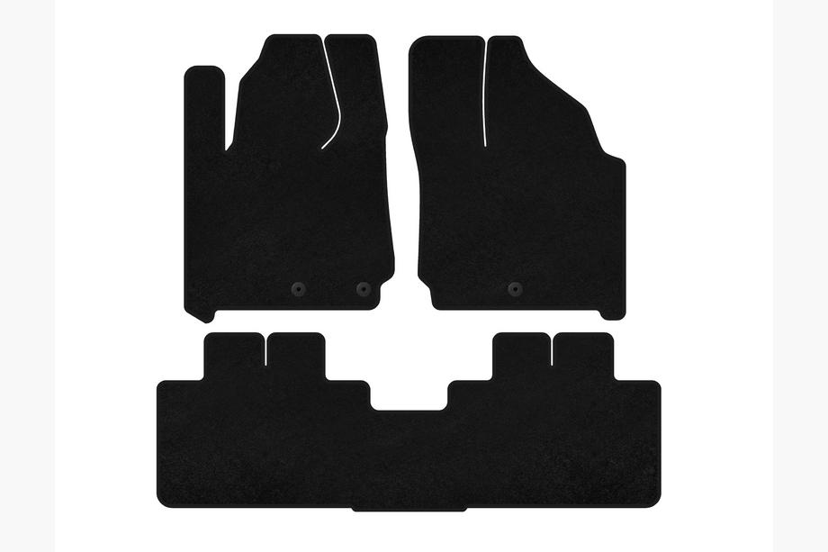 Cadillac SRX 2010-2016 Covorase textile Classic (Negru) Image
