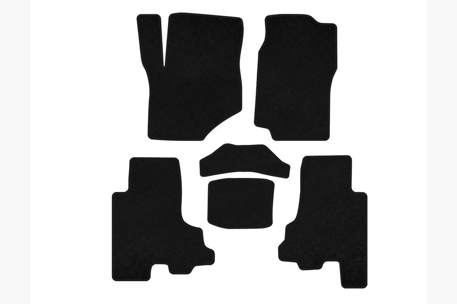 Chevrolet Trailblazer 2002-2012 Covorase textile Classic (Negru) Image