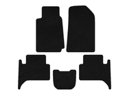 Chevrolet Trailblazer 2012-2019 Covorase textile Classic (2 randuri, Negru) foto 1